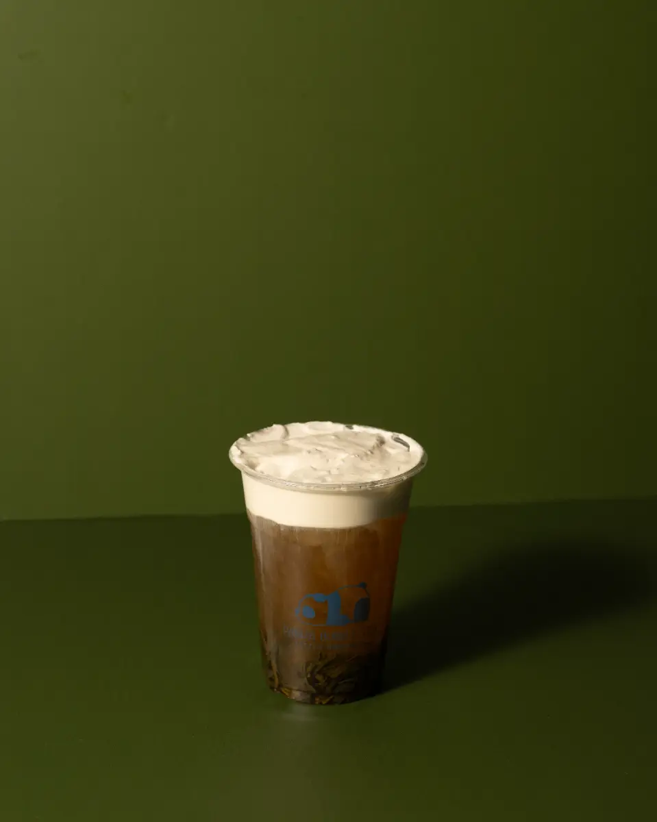 Чийз кремэн малгайтай үүлунг цай